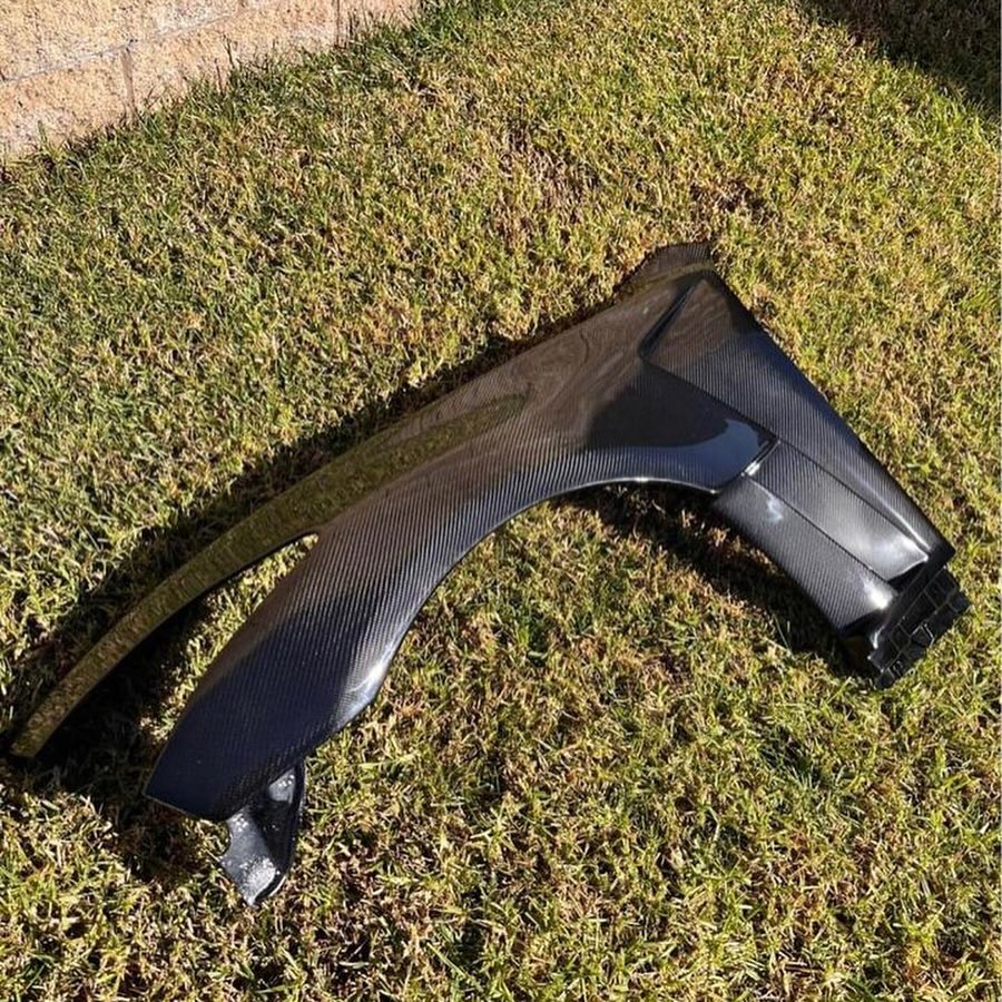 Fly1Motorsport G37 coupe carbon fiber fenders - Image 2