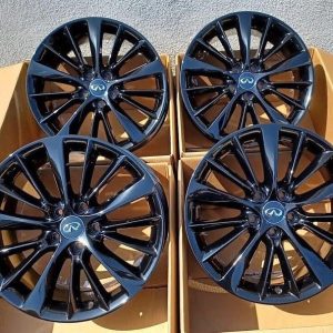 Infiniti Wheels OEM Rims Gloss Black SENTRA ALTIMA.