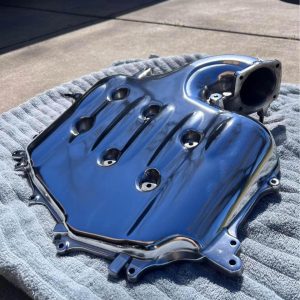 Polished upper plenum 
Ported lower runners.