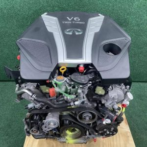 OEM INFINITY  ENGINE MOTOR V6 3.0T 400H RWD ASSY 75K